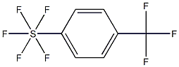 4-(TRIFLUOROMETHYL)PHENYLSULFUR PENTAFLUORIDE Struktur