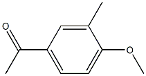 1-(4-METHOXY-3-METHYL-PHENYL)-ETHANONE Struktur