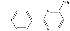 2-(4-METHYLPHENYL)-4-AMINOPYRIMIDINE Struktur