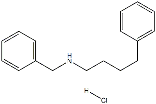 N-BENZYL-4-PHENYLBUTAN-1-AMINE HYDROCHLORIDE Struktur