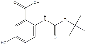 Boc-5-Hydroxyanthranilic Acid Struktur