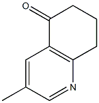 3-methyl-7,8-dihydro-6H-quinolin-5-one Struktur