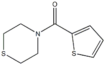 1,4-thiazinan-4-yl(2-thienyl)methanone Struktur