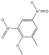 2-methoxy-1-methyl-3,5-dinitrobenzene Struktur