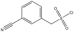 (3-cyanophenyl)methanesulfonyl chloride Struktur