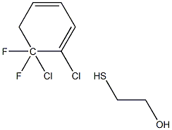 2,2-Difluoro-S-phenylthioglycolylchloride Struktur