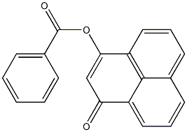 1-oxo-1H-phenalen-3-yl benzoate Struktur