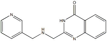 2-{[(3-pyridinylmethyl)amino]methyl}-4(3H)-quinazolinone Struktur