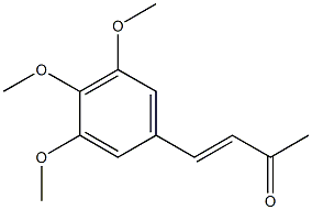 4-(3,4,5-trimethoxyphenyl)-3-buten-2-one Struktur