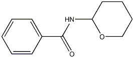 N-tetrahydro-2H-pyran-2-ylbenzenecarboxamide Struktur