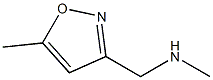 N-methyl-N-[(5-methylisoxazol-3-yl)methyl]amine Struktur