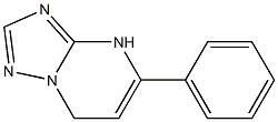 5-phenyl-4,7-dihydro[1,2,4]triazolo[1,5-a]pyrimidine Struktur