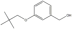 (3-(neopentyloxy)phenyl)methanol Struktur