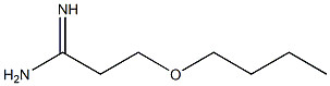 3-butoxypropanamidine Struktur