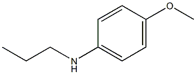 4-methoxy-N-propylbenzenamine Struktur