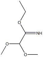 ethyl 2,2-dimethoxyacetimidate Struktur