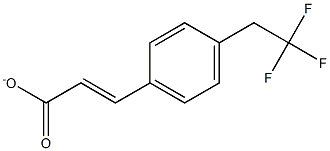 P-(Trifluoromethyl)methyl cinnamate Struktur