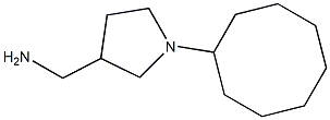 (1-cyclooctylpyrrolidin-3-yl)methylamine Struktur