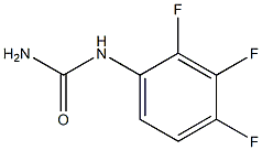 (2,3,4-trifluorophenyl)urea Struktur