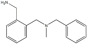 (2-{[benzyl(methyl)amino]methyl}phenyl)methanamine Struktur