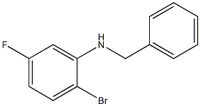 (2-bromo-5-fluorophenyl)(phenyl)methylamine Struktur