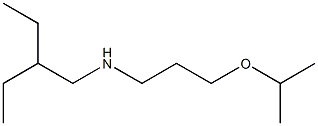 (2-ethylbutyl)[3-(propan-2-yloxy)propyl]amine Struktur