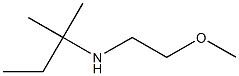 (2-methoxyethyl)(2-methylbutan-2-yl)amine Struktur