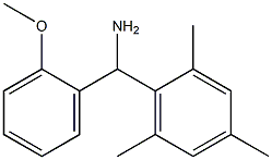 (2-methoxyphenyl)(2,4,6-trimethylphenyl)methanamine Struktur