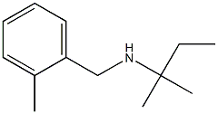 (2-methylbutan-2-yl)[(2-methylphenyl)methyl]amine Struktur