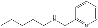 (2-methylpentyl)(pyridin-2-ylmethyl)amine Struktur