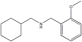 (cyclohexylmethyl)[(2-methoxyphenyl)methyl]amine Struktur