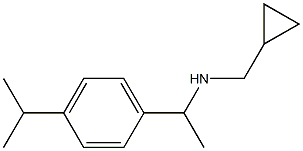 (cyclopropylmethyl)({1-[4-(propan-2-yl)phenyl]ethyl})amine Struktur