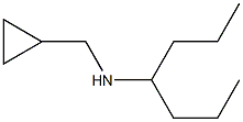 (cyclopropylmethyl)(heptan-4-yl)amine Struktur