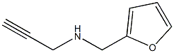 (furan-2-ylmethyl)(prop-2-yn-1-yl)amine Struktur