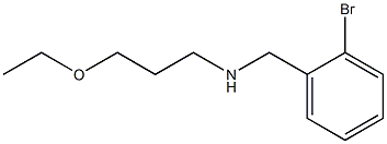 [(2-bromophenyl)methyl](3-ethoxypropyl)amine Struktur