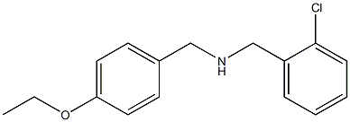 [(2-chlorophenyl)methyl][(4-ethoxyphenyl)methyl]amine Struktur