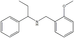 [(2-methoxyphenyl)methyl](1-phenylpropyl)amine Struktur