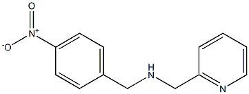 [(4-nitrophenyl)methyl](pyridin-2-ylmethyl)amine Struktur