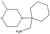 [1-(2-methylmorpholin-4-yl)cyclohexyl]methylamine Struktur