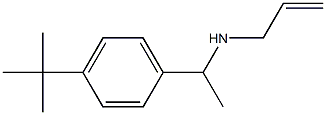 [1-(4-tert-butylphenyl)ethyl](prop-2-en-1-yl)amine Struktur