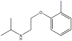 [2-(2-methylphenoxy)ethyl](propan-2-yl)amine Struktur