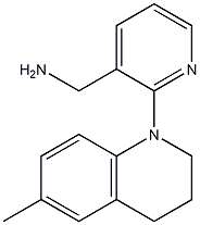 [2-(6-methyl-3,4-dihydroquinolin-1(2H)-yl)pyridin-3-yl]methylamine Struktur