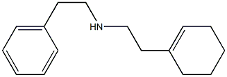 [2-(cyclohex-1-en-1-yl)ethyl](2-phenylethyl)amine Struktur