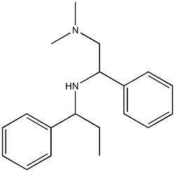 [2-(dimethylamino)-1-phenylethyl](1-phenylpropyl)amine Struktur