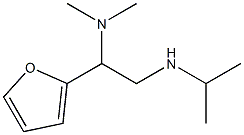 [2-(dimethylamino)-2-(furan-2-yl)ethyl](propan-2-yl)amine Struktur