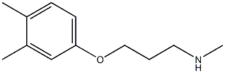 [3-(3,4-dimethylphenoxy)propyl](methyl)amine Struktur