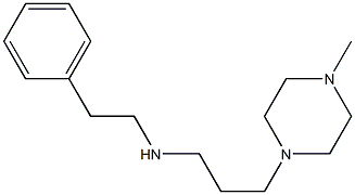 [3-(4-methylpiperazin-1-yl)propyl](2-phenylethyl)amine Struktur