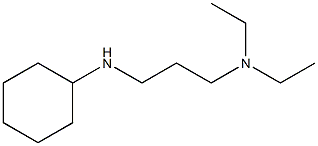 [3-(cyclohexylamino)propyl]diethylamine Struktur