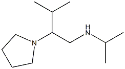 [3-methyl-2-(pyrrolidin-1-yl)butyl](propan-2-yl)amine Struktur