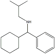 [cyclohexyl(phenyl)methyl](2-methylpropyl)amine Struktur